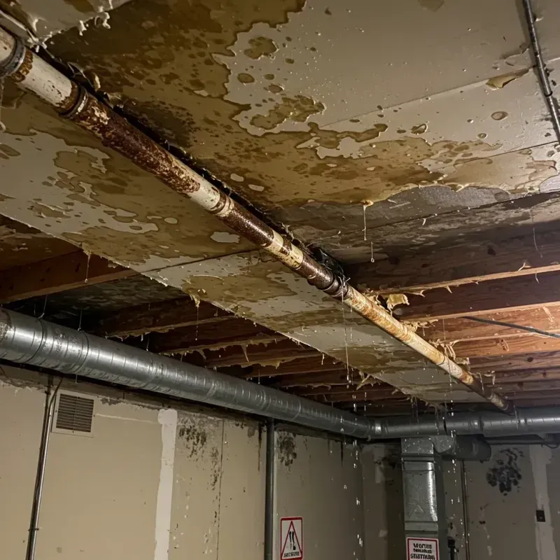 Ceiling Water Damage Repair in North Bennington, VT