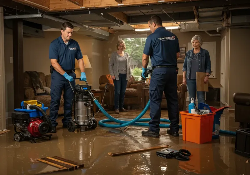 Basement Water Extraction and Removal Techniques process in North Bennington, VT